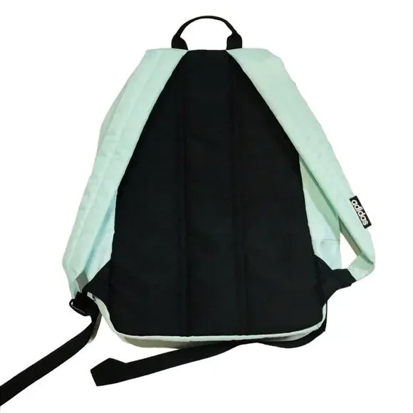 adidas Classic Backpack Green Mint/White - Picture 3 of 7